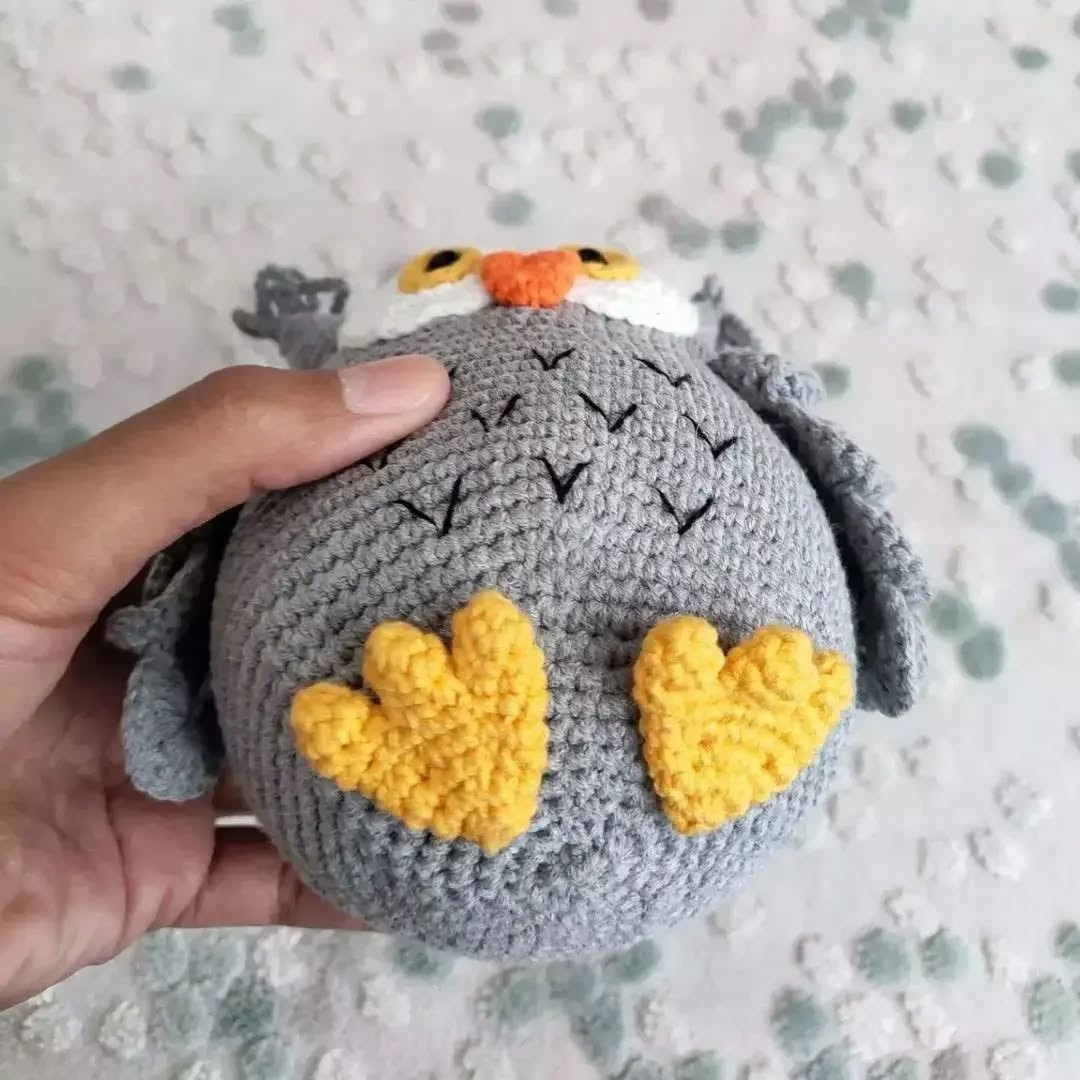 Üç Boyutlu Baykuş Amigurumi Modeli ve Yapılışı