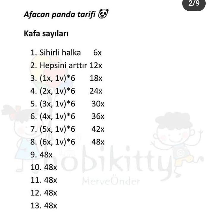 Üç Renkli Sevimli Oyuncak Ayı Amigurumi Tarifi