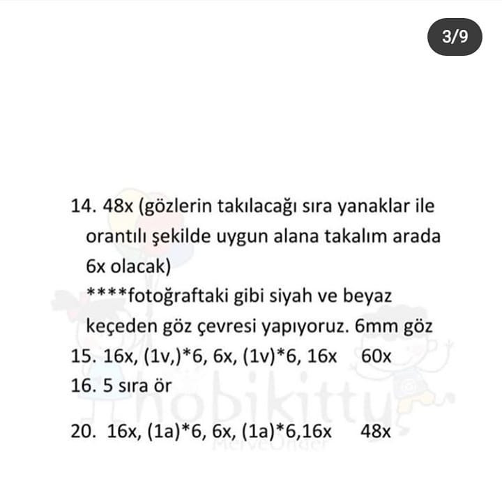 Üç Renkli Sevimli Oyuncak Ayı Amigurumi Tarifi