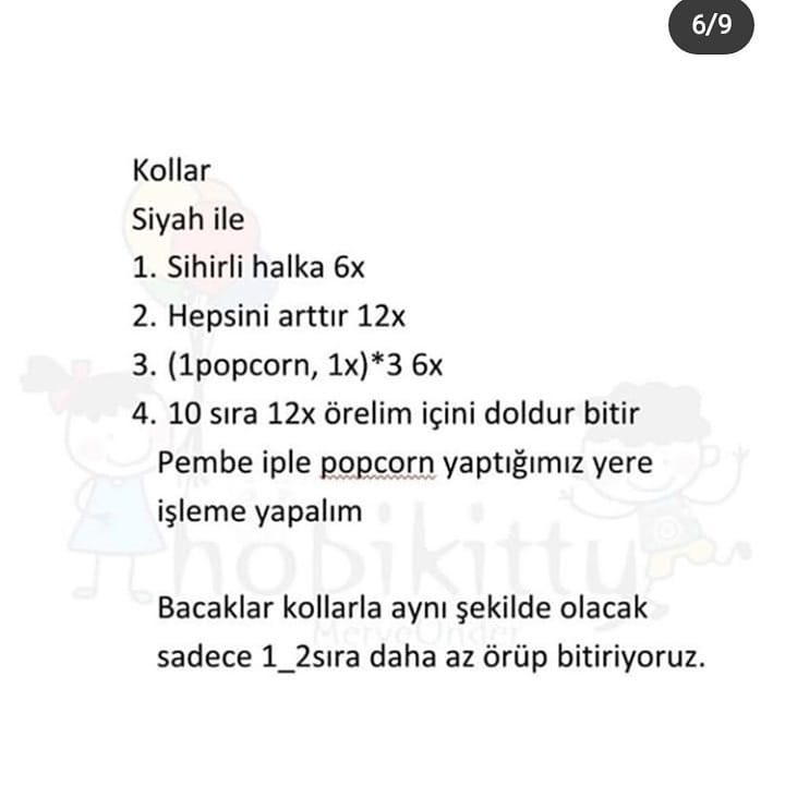 Üç Renkli Sevimli Oyuncak Ayı Amigurumi Tarifi