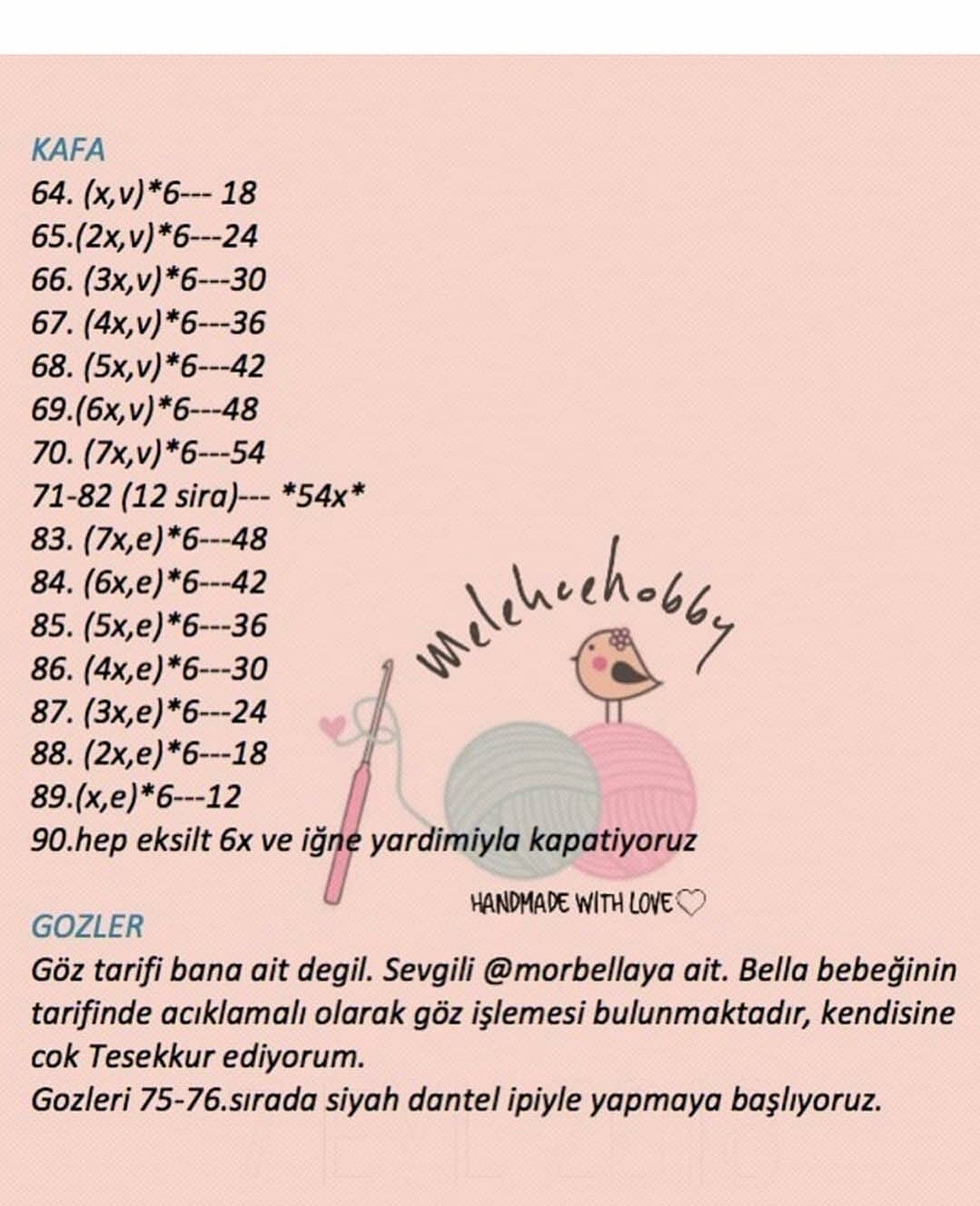 Ücretsiz Amigurumi Bebek Manken Tarifi: Sevimli Mina Bebek Yapımı