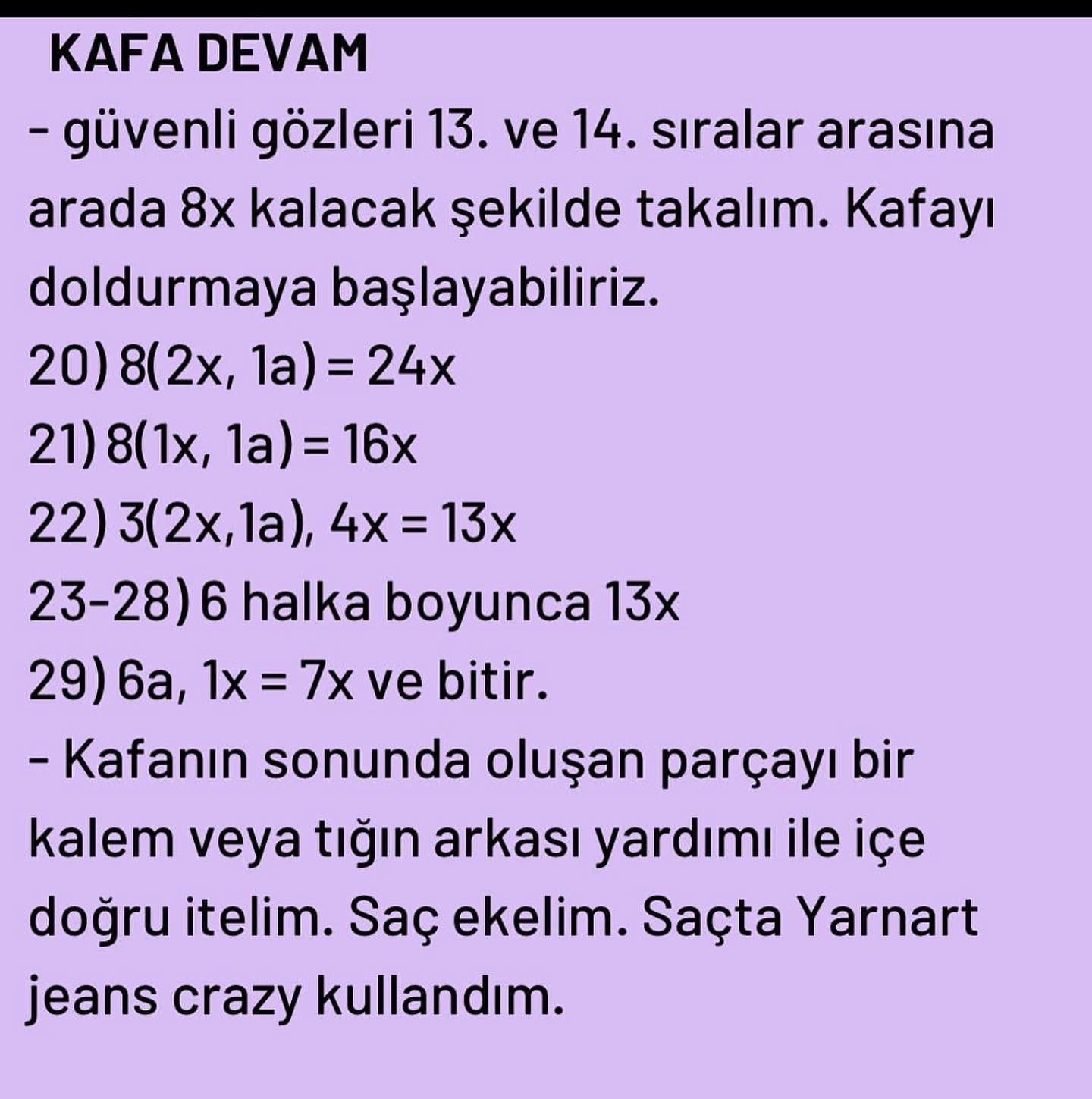 Ücretsiz Amigurumi Bebek Tarifi: Renkli Saçlı Sevimli Oyuncak