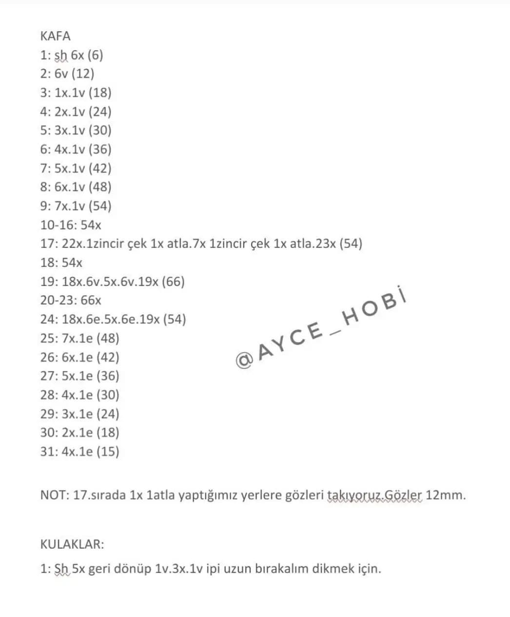 Ücretsiz Amigurumi Bebek Tarifi: Şirin Elbiseli Oyuncak Bebek