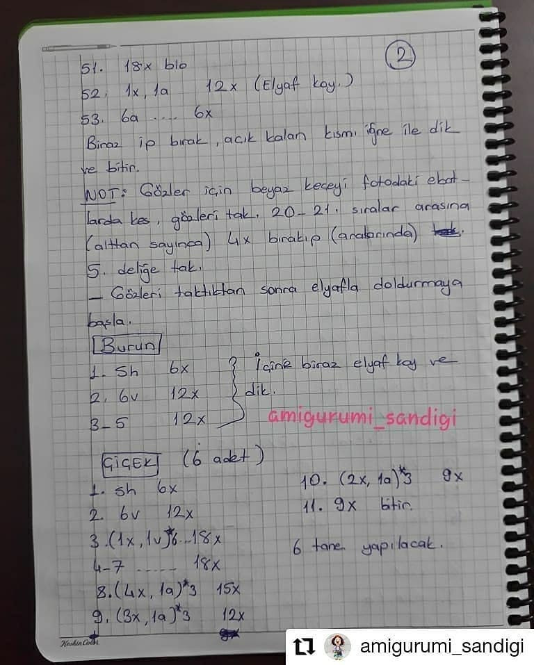 Ücretsiz Amigurumi Çiçek Adam Tarifi – Kolay ve Eğlenceli