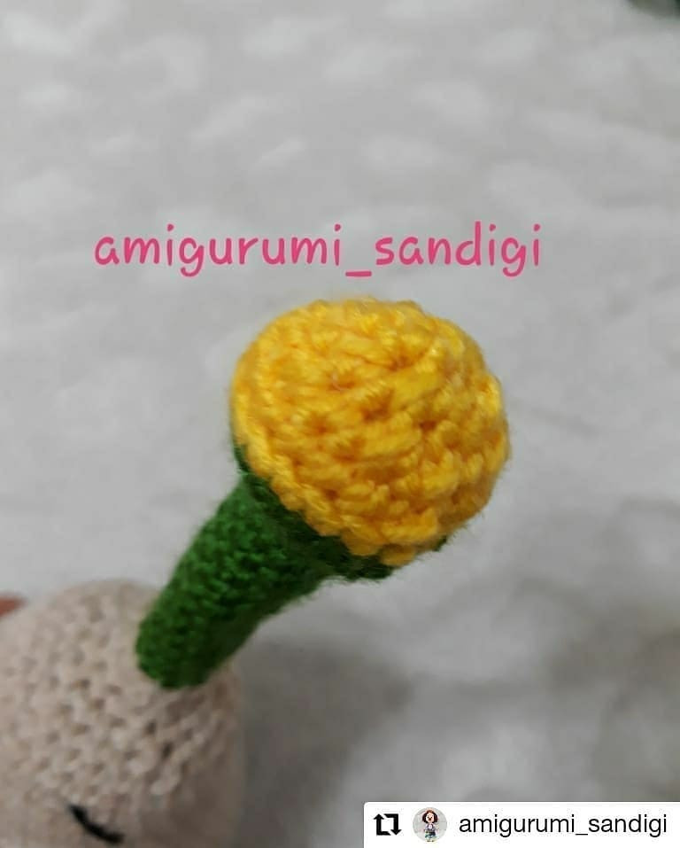 Ücretsiz Amigurumi Çiçek Adam Tarifi – Kolay ve Eğlenceli