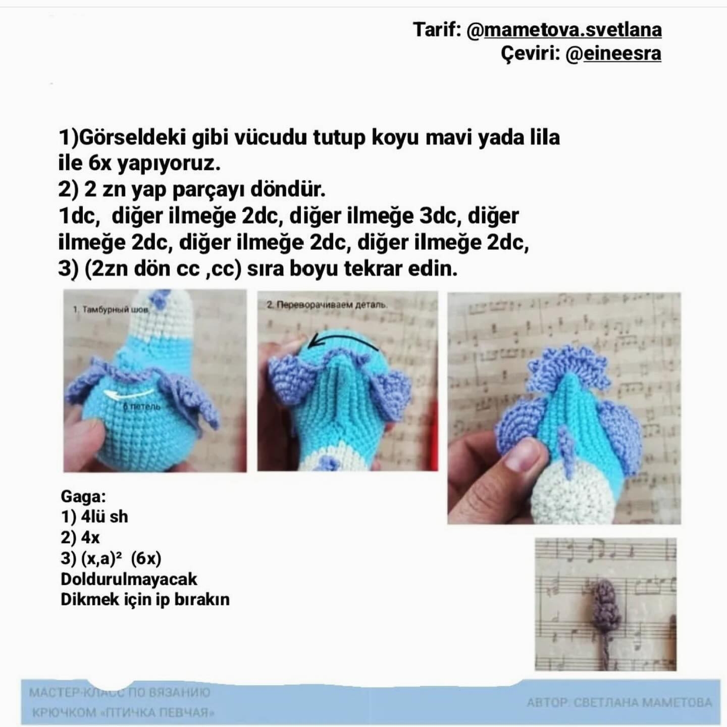 Ücretsiz Amigurumi Kuş Tarifi: Adım Adım Yapım Rehberi