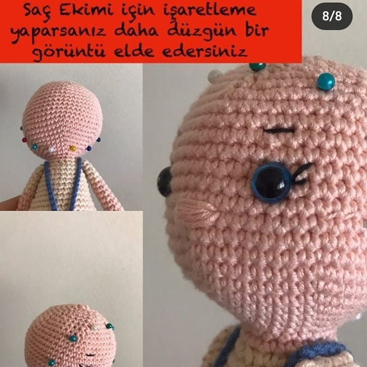 Ücretsiz Amigurumi Paola Bebek Tarifi: Sevimli Oyuncak Yapımı