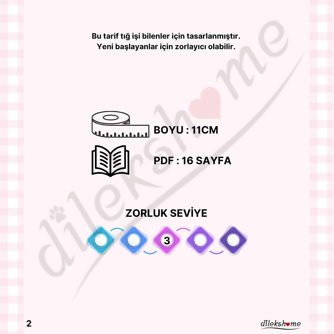 Ücretsiz Amigurumi Tarifi: Sevimli Mini Denizkızı Anahtarlık