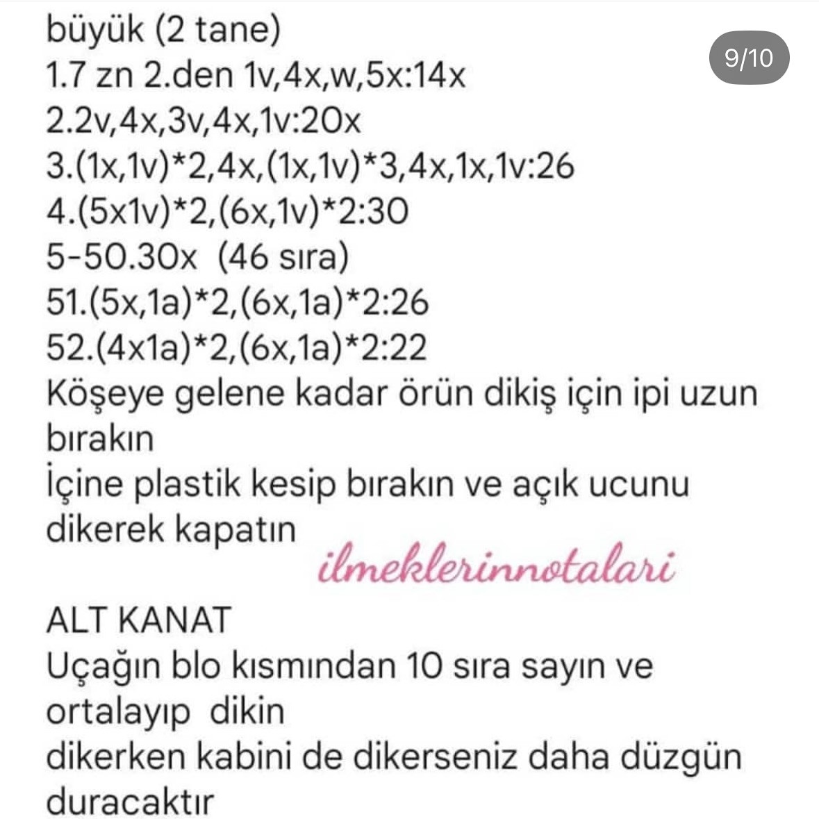 Ücretsiz Amigurumi Uçak ve Pilot Figürü Örgü Tarifi