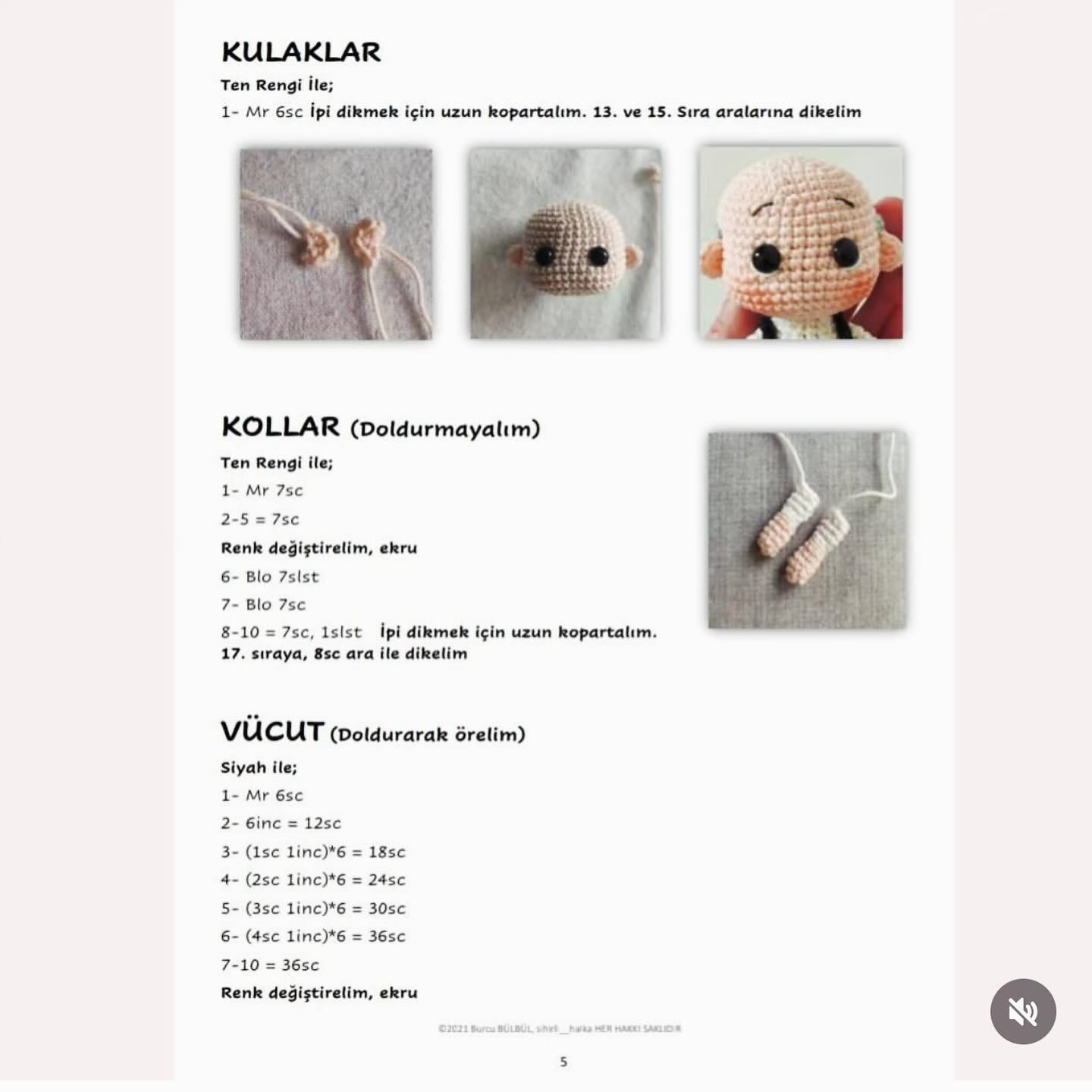Ücretsiz Amigurumi Yaşlı Çift Tarifi: Sevimli ve Kolay Yapım