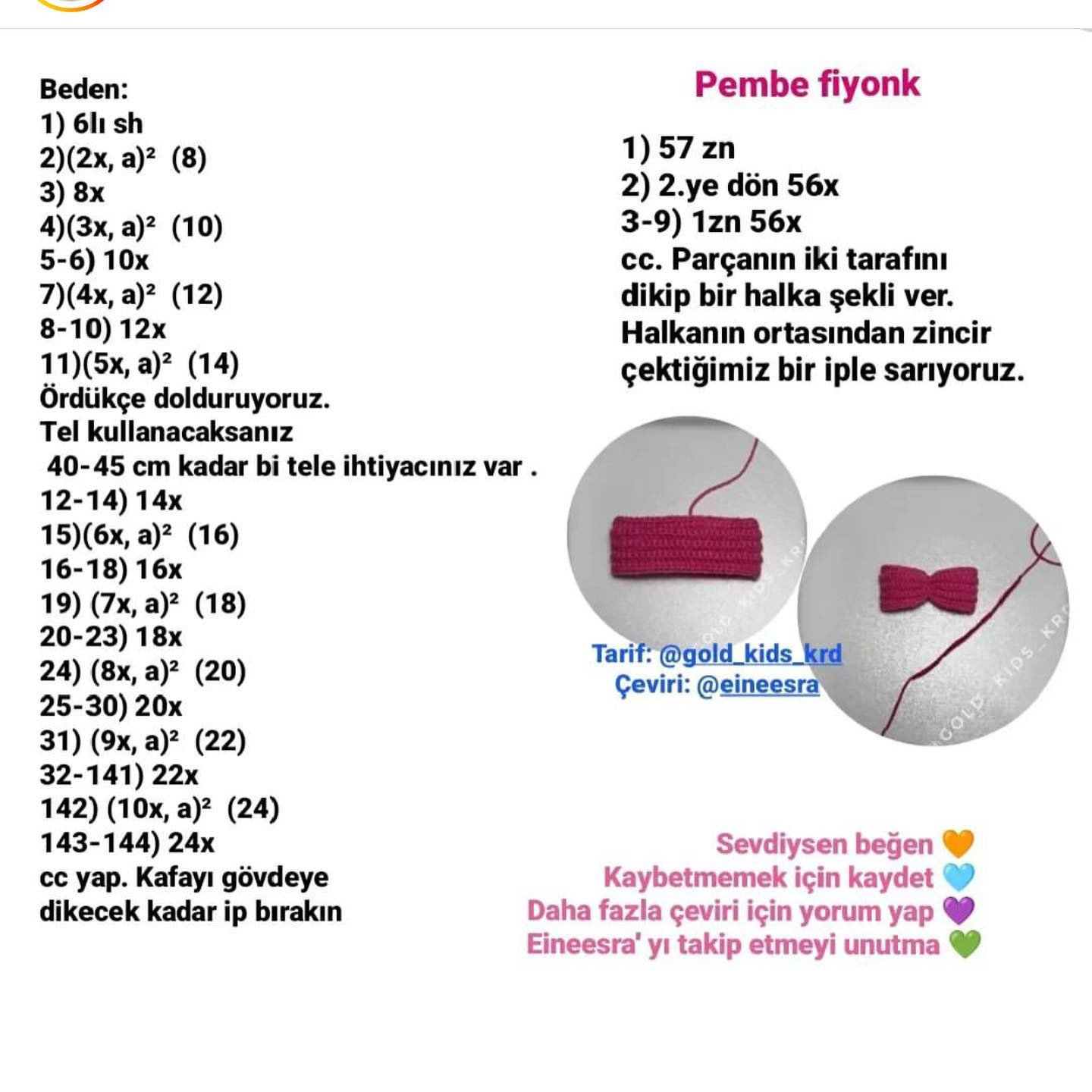 Ücretsiz Amigurumi Yılan Tarifi: Sevimli Sarı Yılan Yapımı