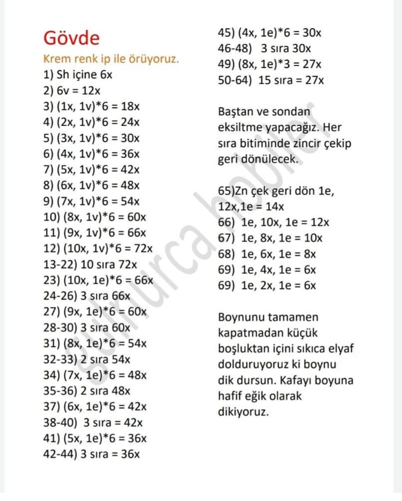 Ücretsiz Amigurumi Zürafa Tarifi: Sevimli Örgü Oyuncak Yapımı