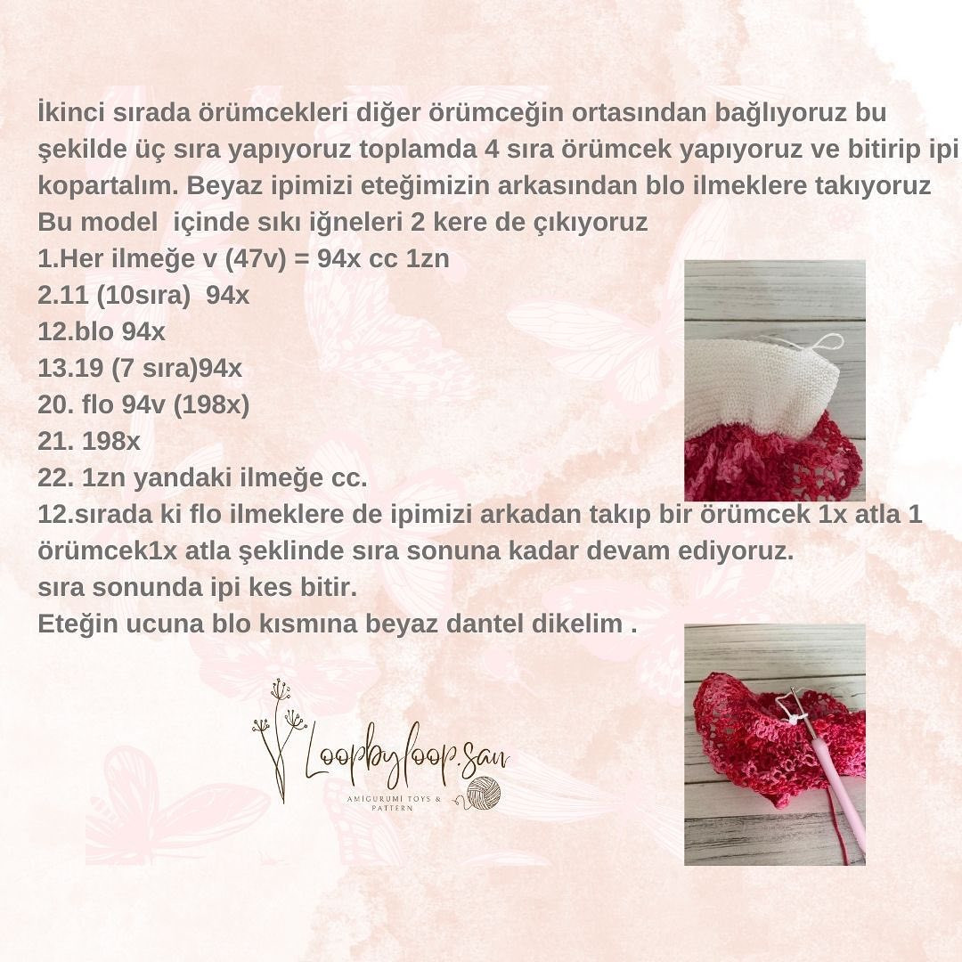 Ücretsiz Bebek Elbisesi Örgü Modeli ve Yapılışı