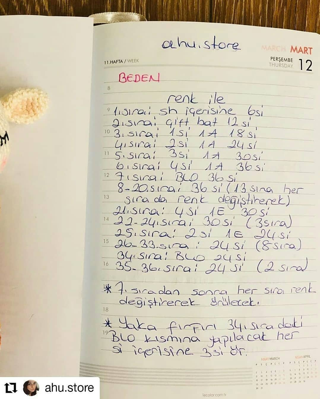 Ücretsiz Bebek Tek Boynuzlu At Amigurumi Tarifi
