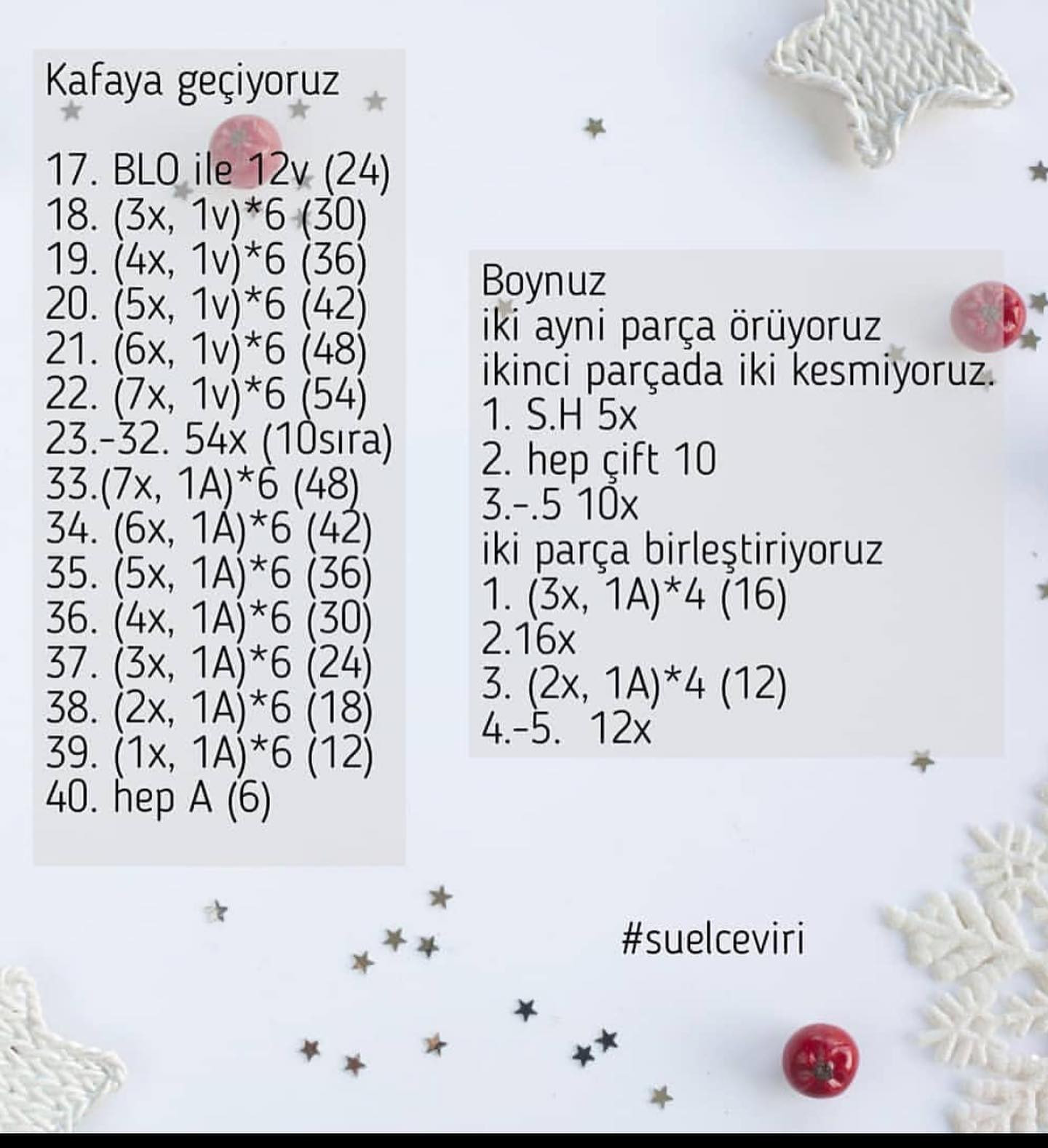 Ücretsiz Geyik Amigurumi Tarifi ile Sevimli Oyuncak Yapımı