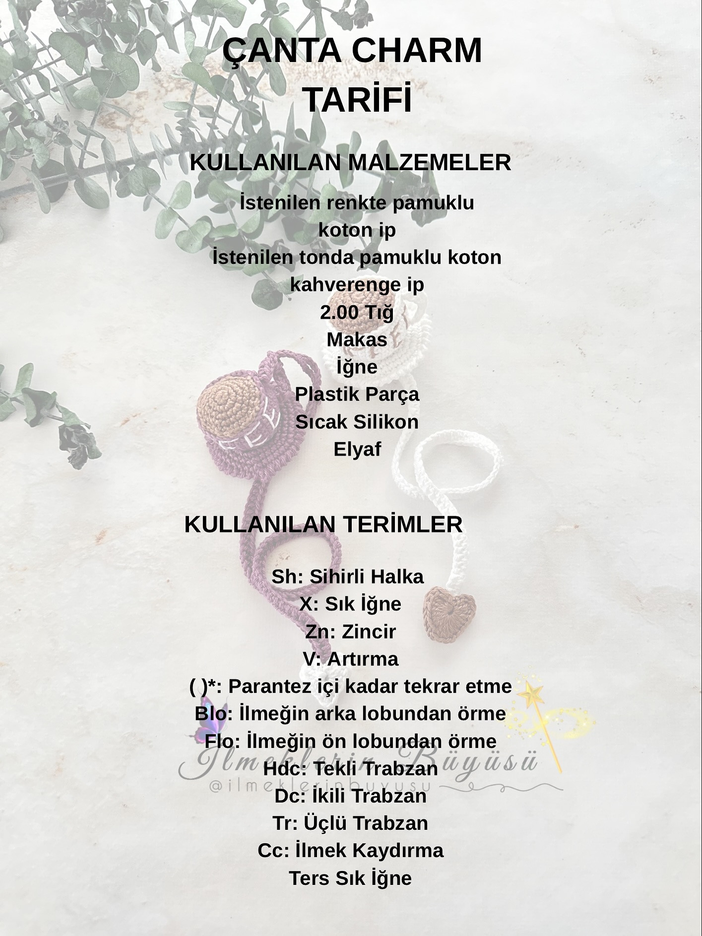 Ücretsiz Kahve Fincanı Charmı Yapımı: Adım Adım Kılavuz
