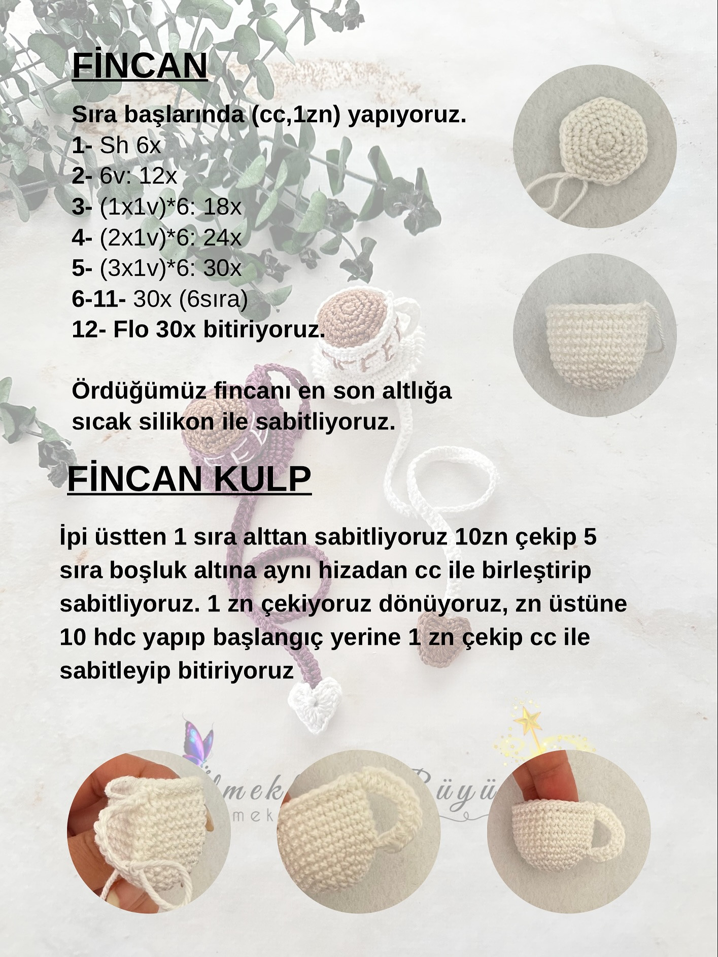 Ücretsiz Kahve Fincanı Charmı Yapımı: Adım Adım Kılavuz