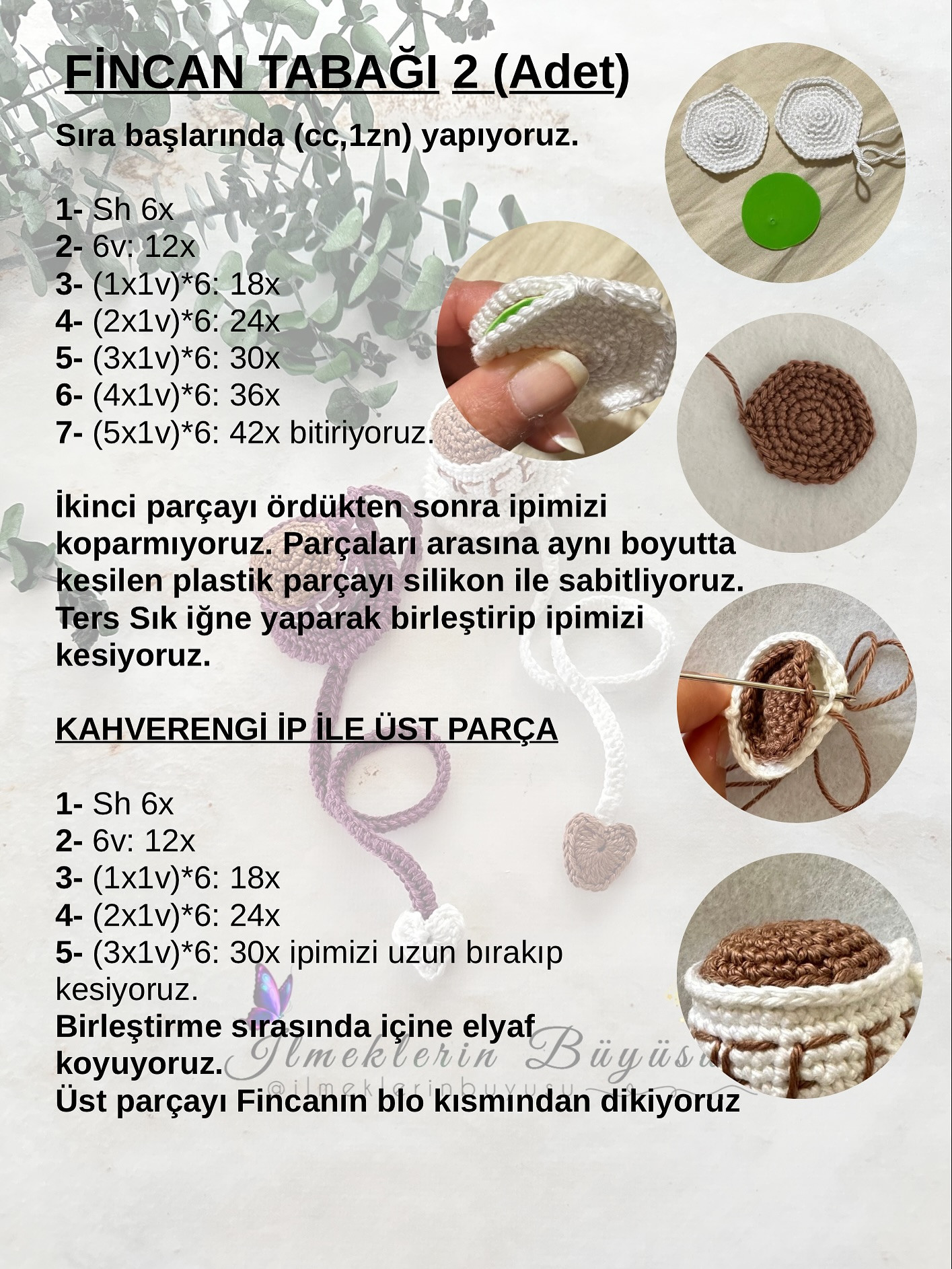 Ücretsiz Kahve Fincanı Charmı Yapımı: Adım Adım Kılavuz