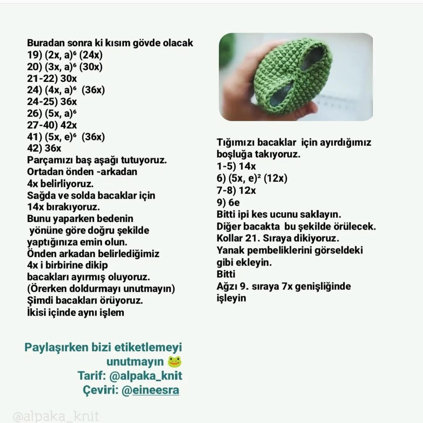 Ücretsiz Kurbağa Amigurumi Tarifini Keşfedin: Sevimli Oyuncak Yapımı