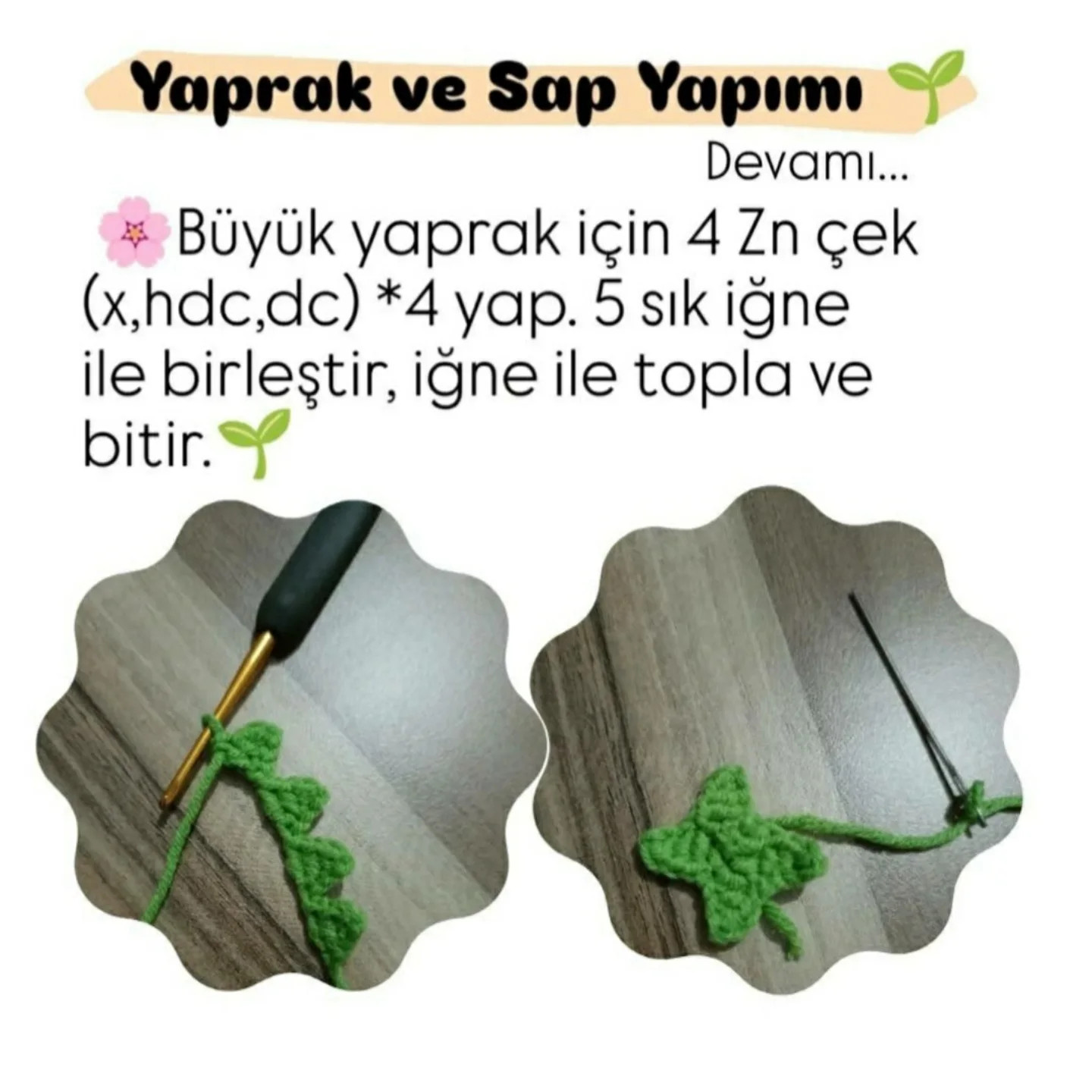 Ücretsiz Mini Buket Örgü Tarifi ve Yapılışı