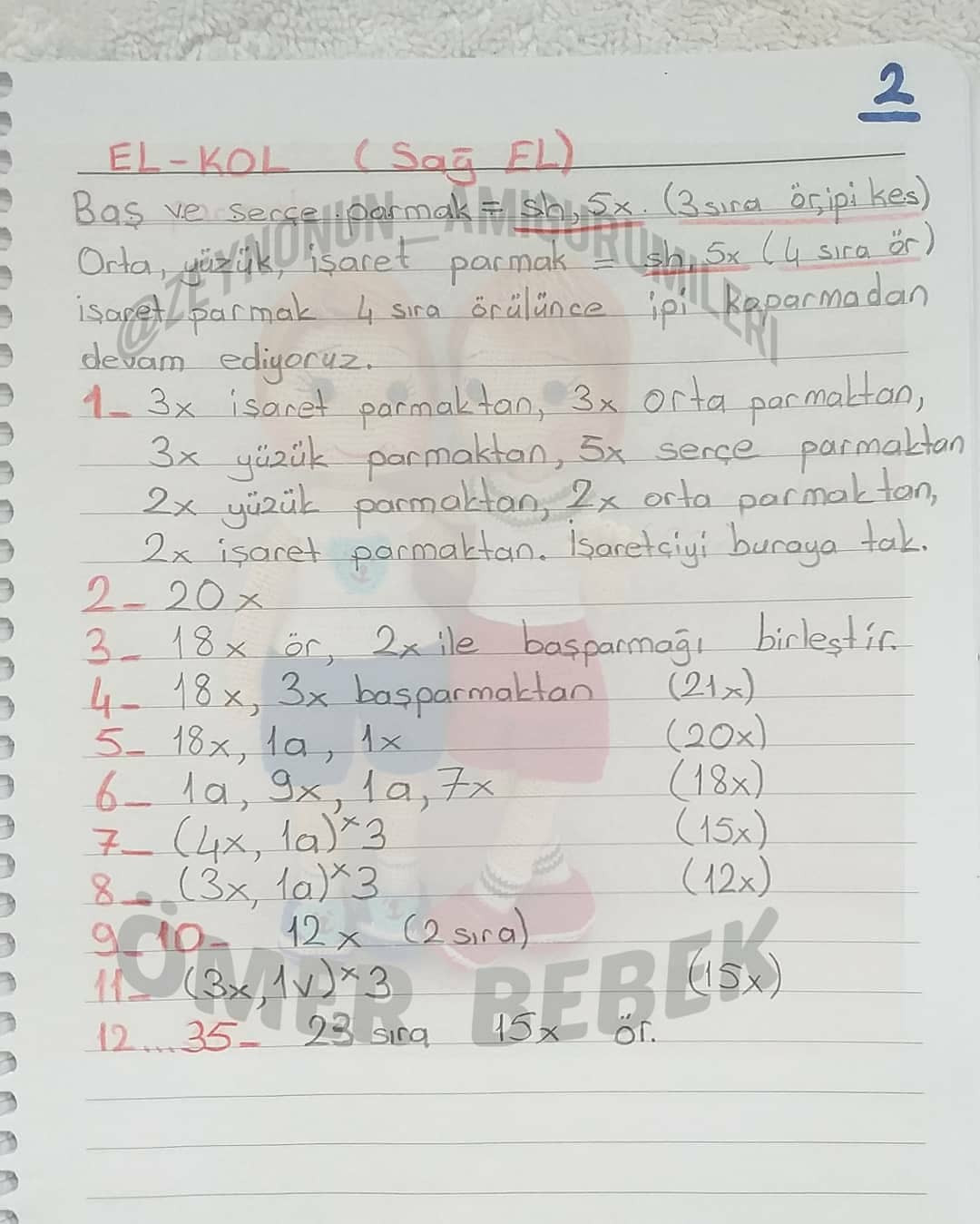 Ücretsiz Ömer Bebek Tarifi: Sevimli Amigurumi Oyuncakları Yapın