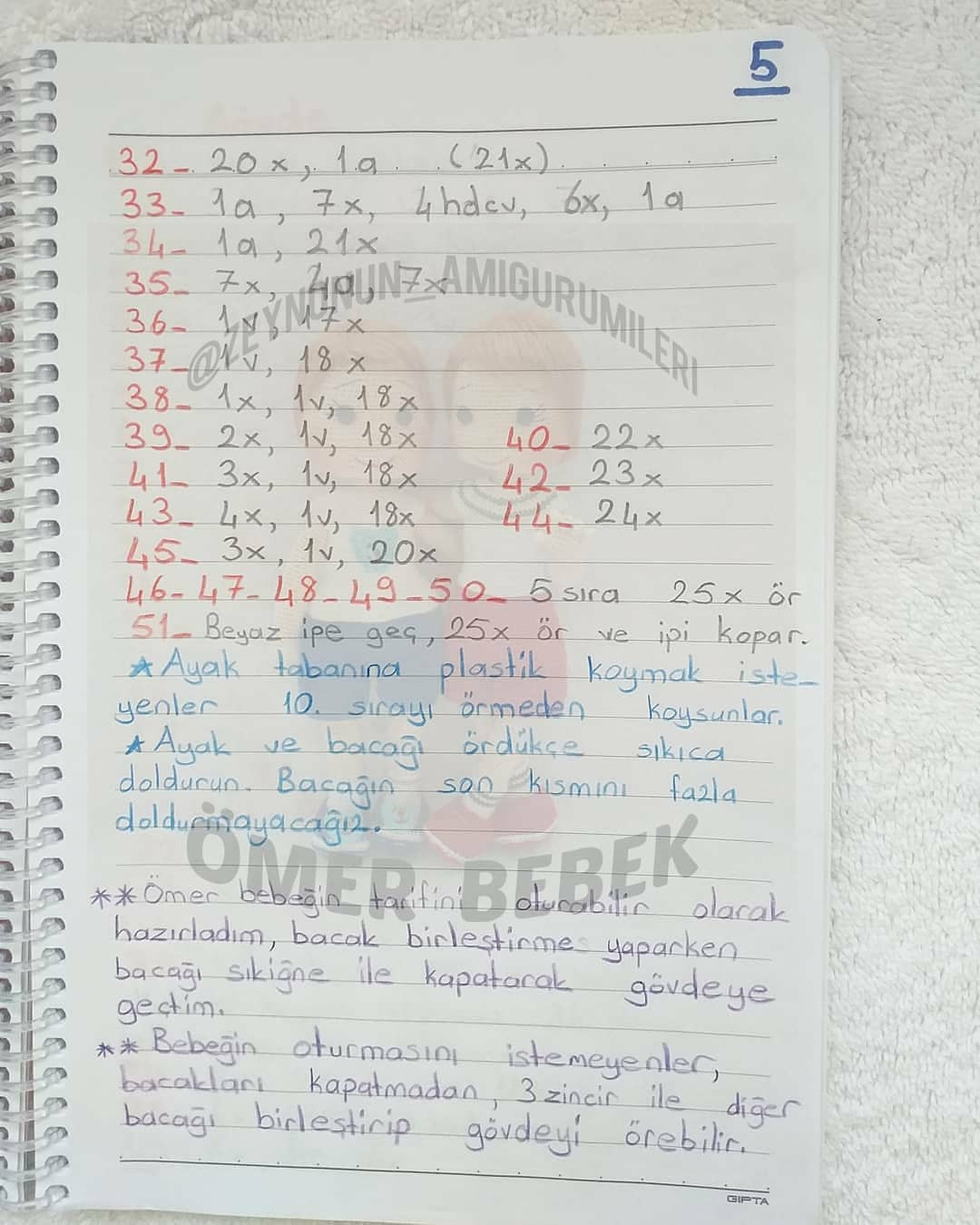 Ücretsiz Ömer Bebek Tarifi: Sevimli Amigurumi Oyuncakları Yapın