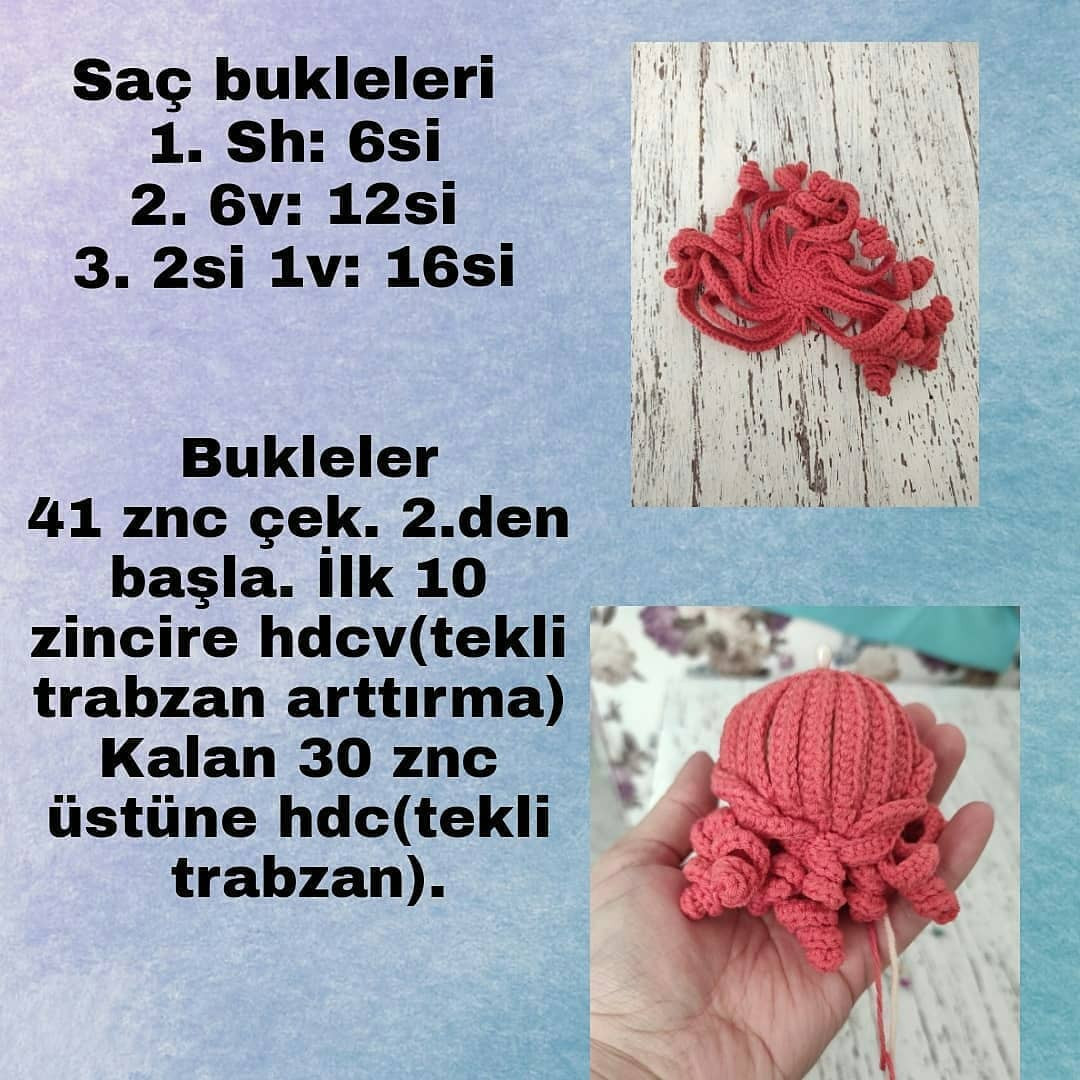 Ücretsiz Örgü Saç Bandı Tarifi: Sevimli Deniz Kızı Tasarımı