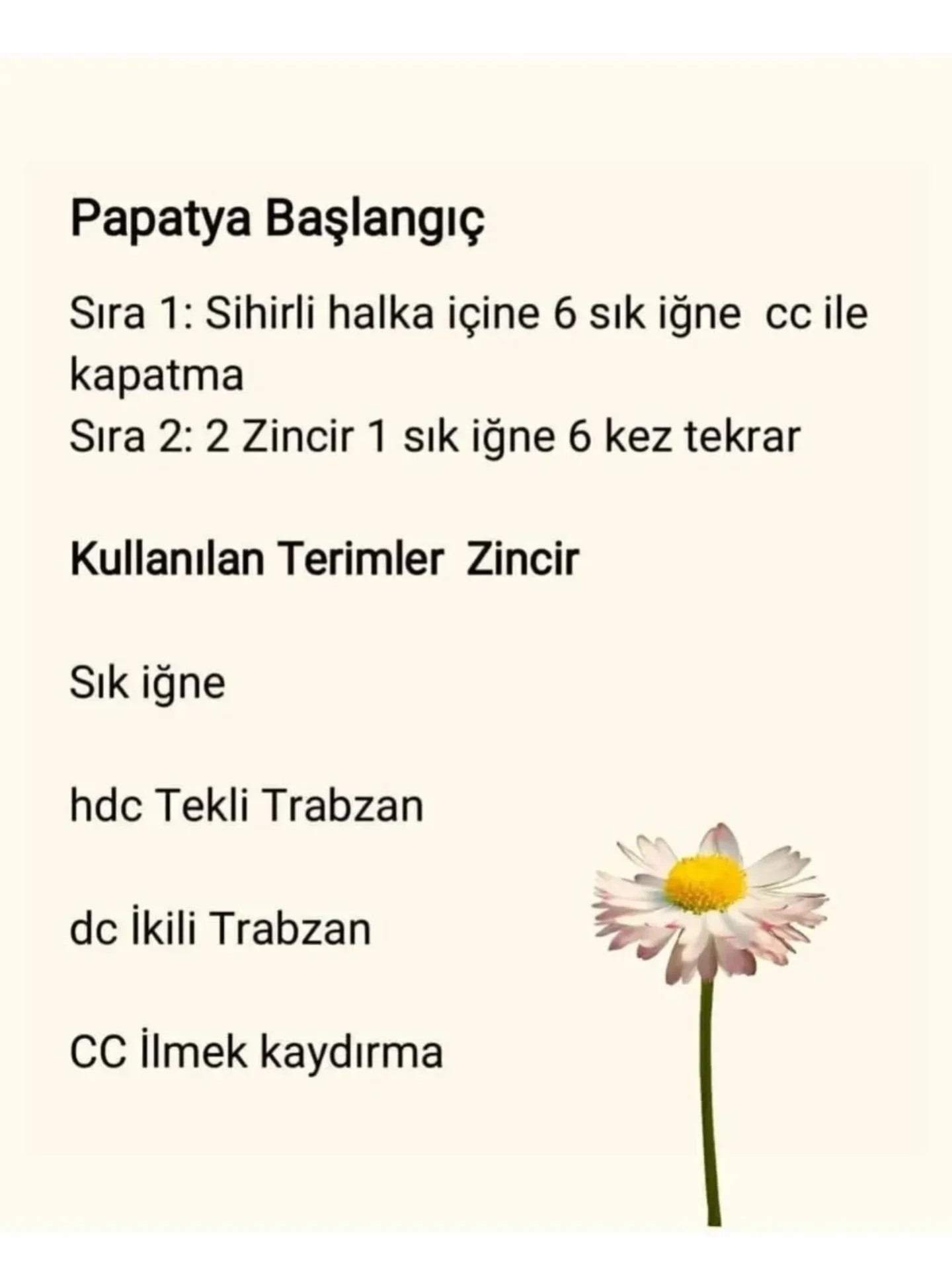 Ücretsiz Papatya Örgü Modeli: Dekoratif Çiçek Demeti Yapımı