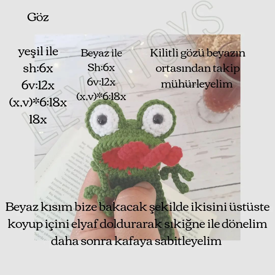 Ücretsiz tarif: Kurbağa kitap ayracı nasıl yapılır?