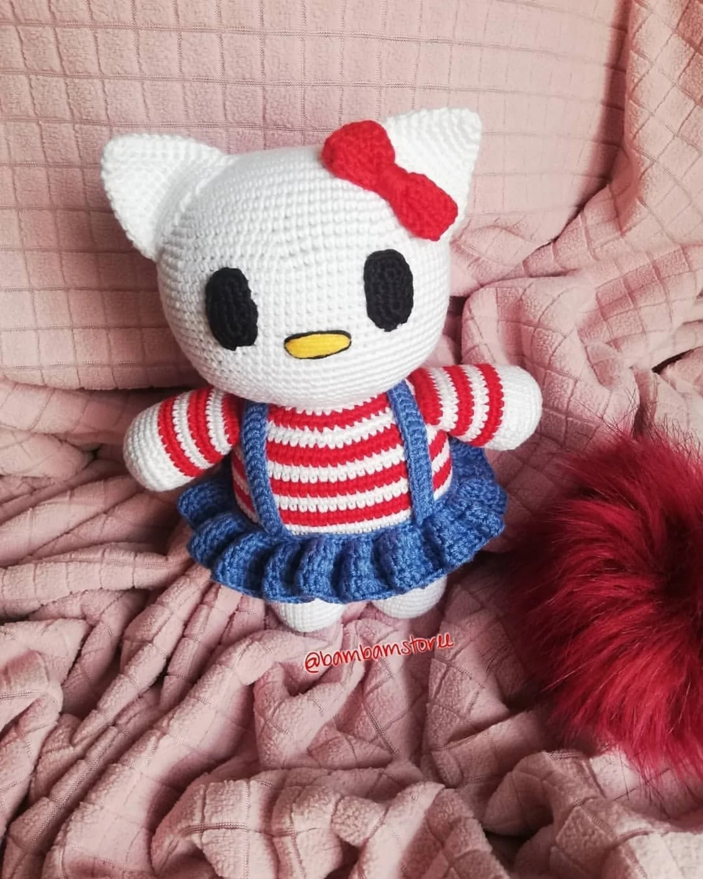 Ücretsiz Tarif: Sevimli Kedi Amigurumi Modeli