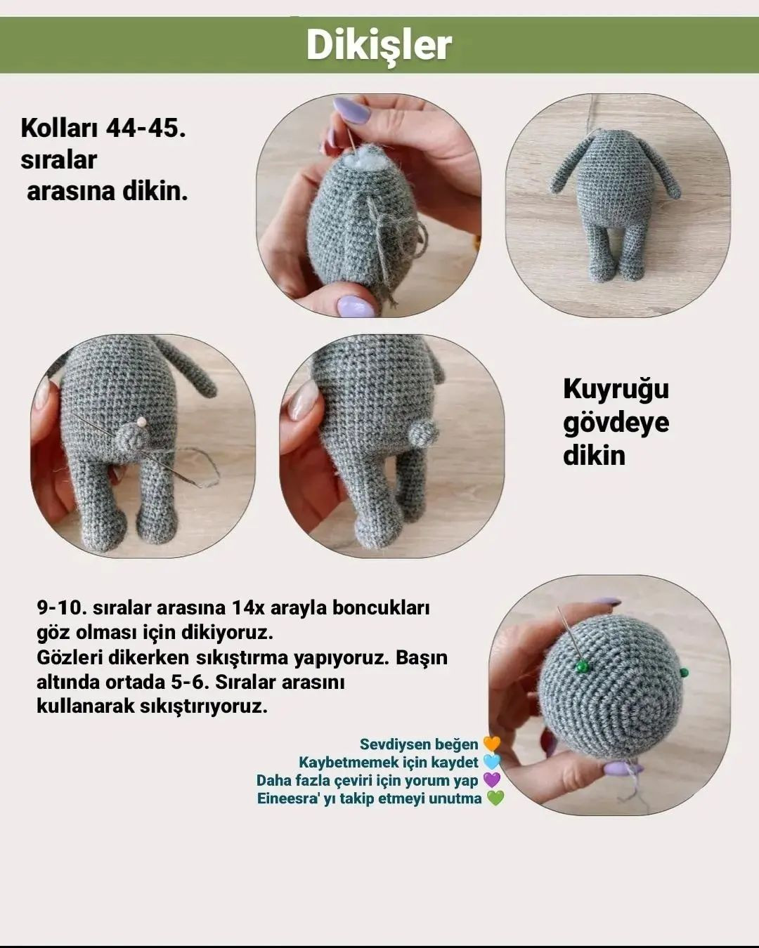 Ücretsiz Tavşan Amigurumi Tarifi: Sevimli Oyuncak Yapımı