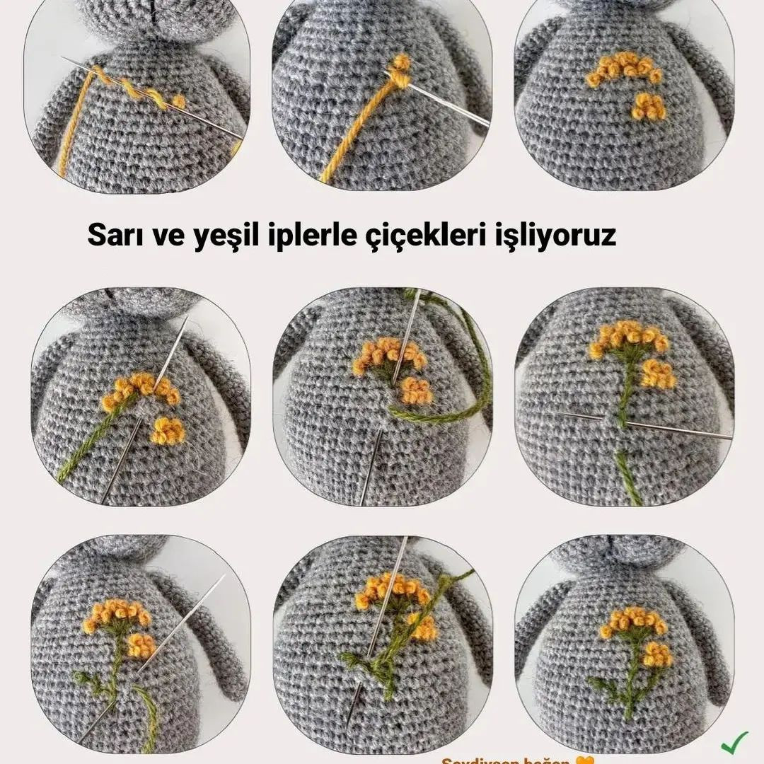 Ücretsiz Tavşan Amigurumi Tarifi: Sevimli Oyuncak Yapımı