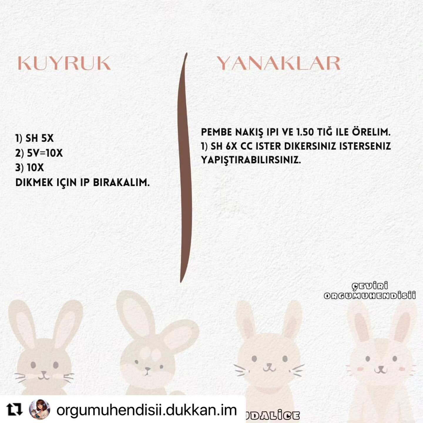Ücretsiz Tavşan ve Havuç Amigurumi Tarifi Keşfedin