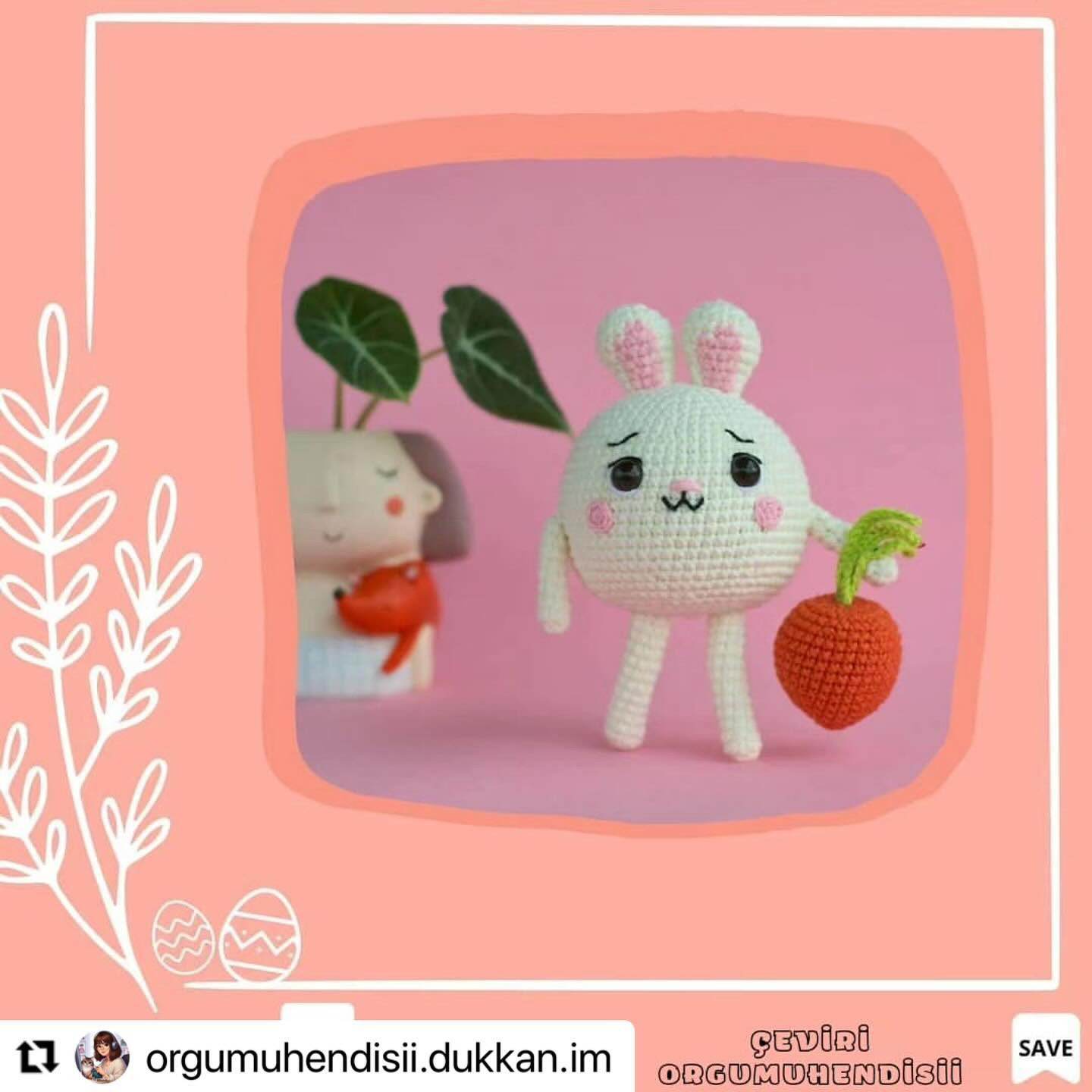 Ücretsiz Tavşan ve Havuç Amigurumi Tarifi Keşfedin