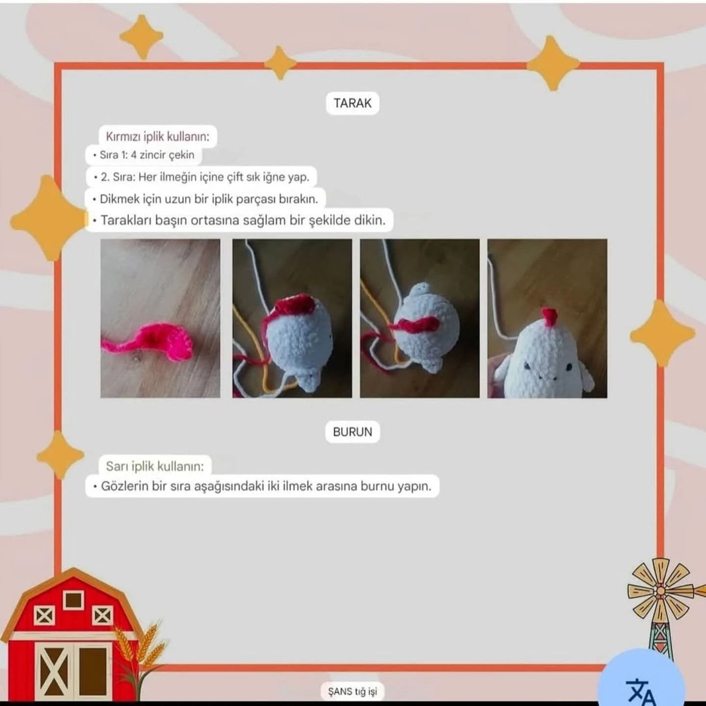 Ücretsiz Tavuk Amigurumi Tarifi: Kolay ve Sevimli Örgü Projesi