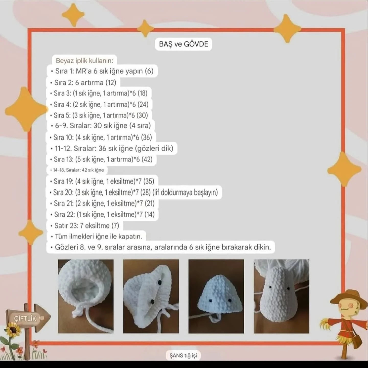 Ücretsiz Tavuk Amigurumi Tarifi: Kolay ve Sevimli Örgü Projesi
