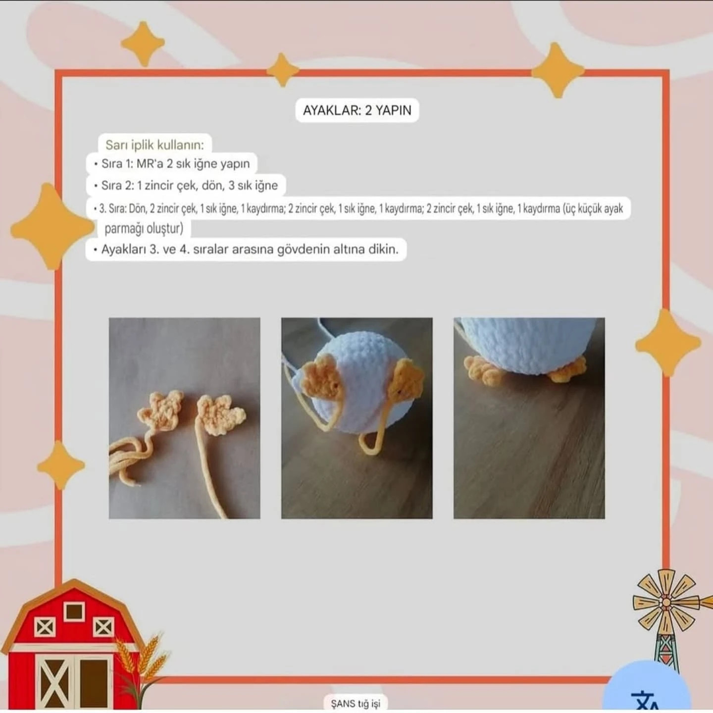 Ücretsiz Tavuk Amigurumi Tarifi: Kolay ve Sevimli Örgü Projesi