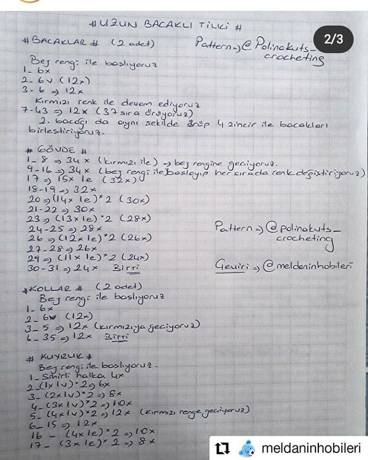 Ücretsiz Tilki Amigurumi Örgü Tarifi ile Eğlenceli Proje