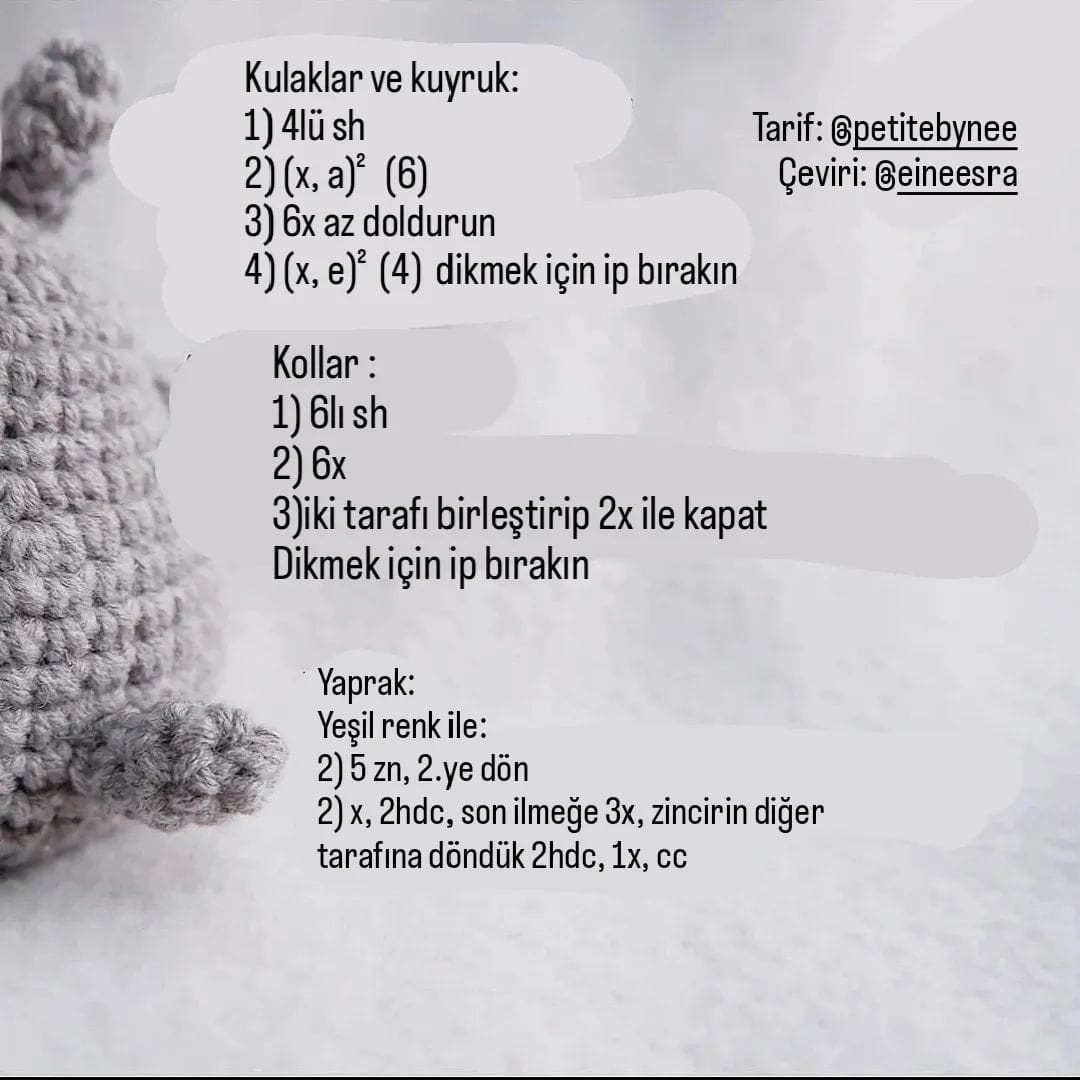 Ücretsiz Totoro Amigurumi Tarifiyle Sevimli Oyuncak Yapımı