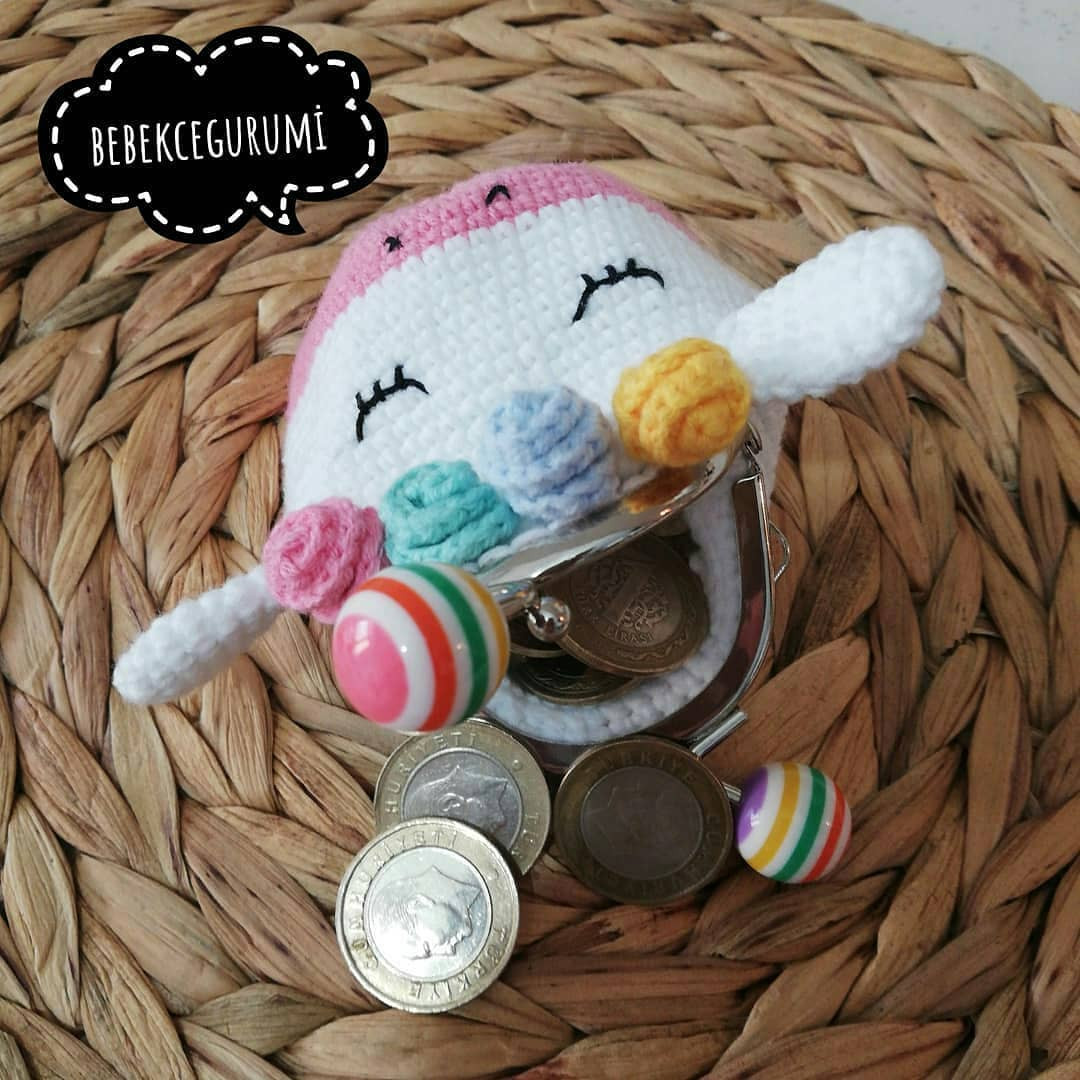 Ücretsiz Unicorn Bozuk Para Cüzdanı Tarifi: Sevimli ve Kolay Yapım