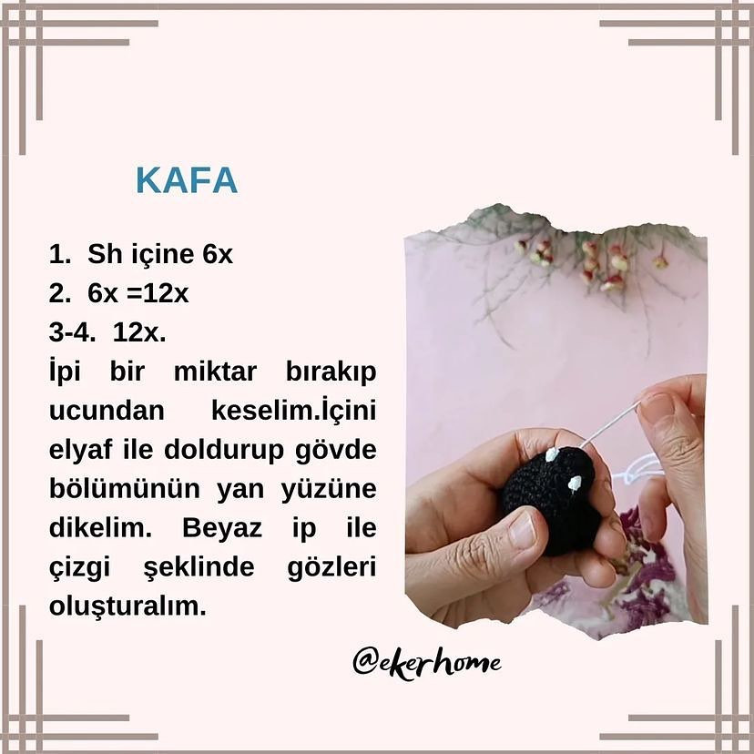 Uğur Böceği Amigurumi: Adım Adım Ücretsiz Örgü Tarifi