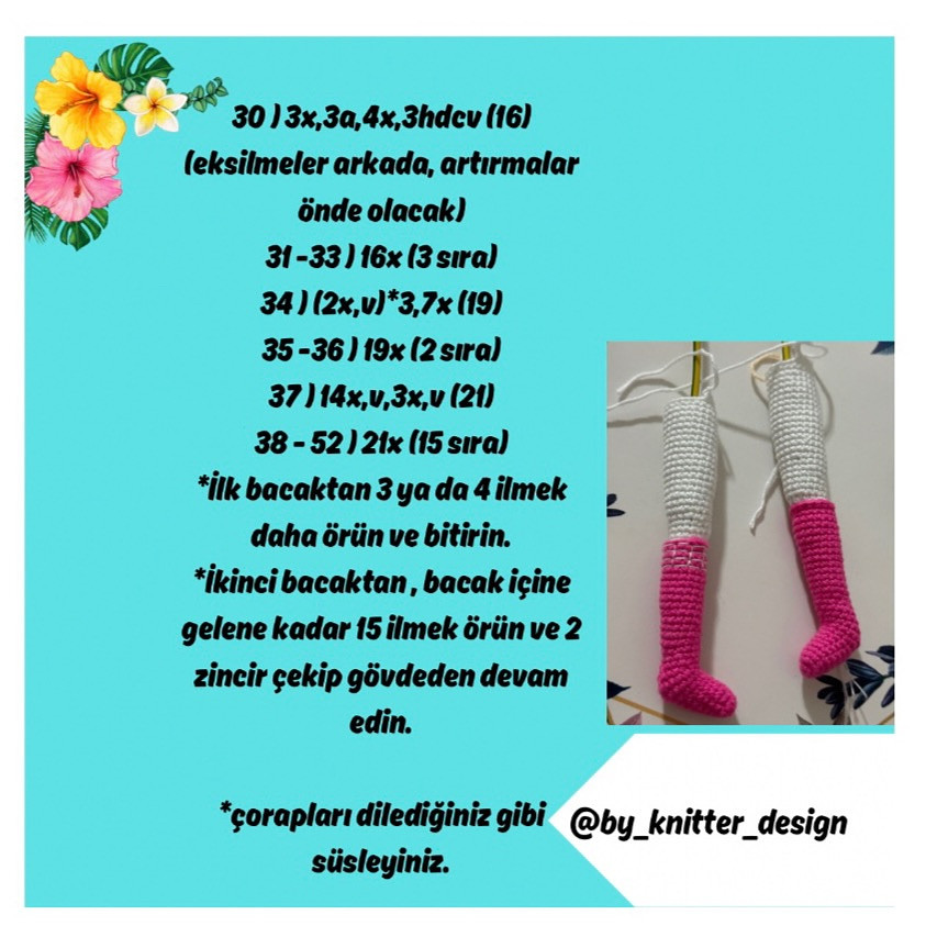 Ünlü Karakter Temalı Sevimli Amigurumi Bebek Modeli