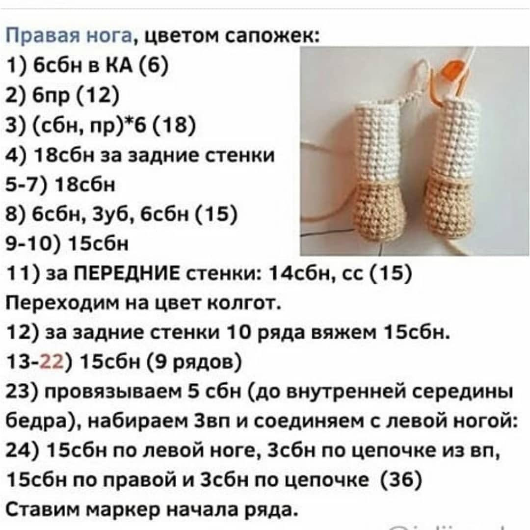 Вязаная кукла в юбке из фатина и шапке - схема для мастеров