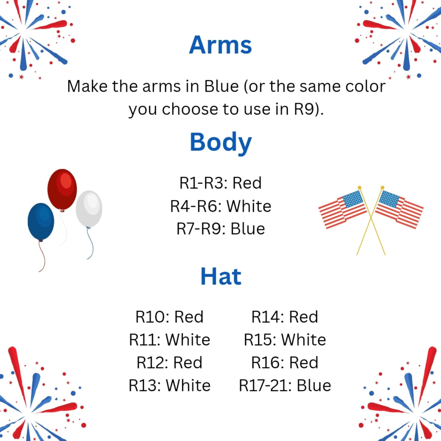 4th of July Gnome Crochet Pattern: Free and Easy Tutorial
