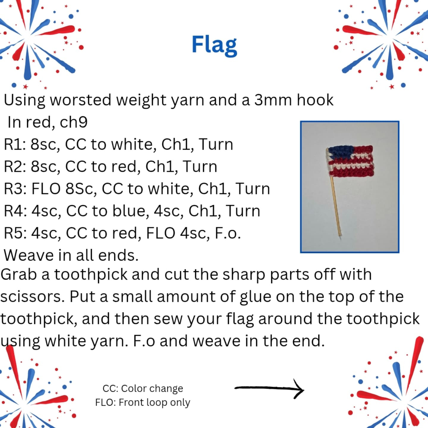 4th of July Gnome Crochet Pattern: Free and Easy Tutorial