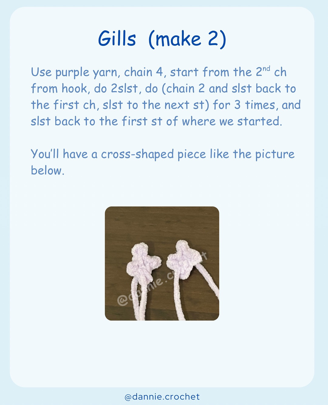 Adorable Blue Amigurumi Creature Crochet Pattern Free