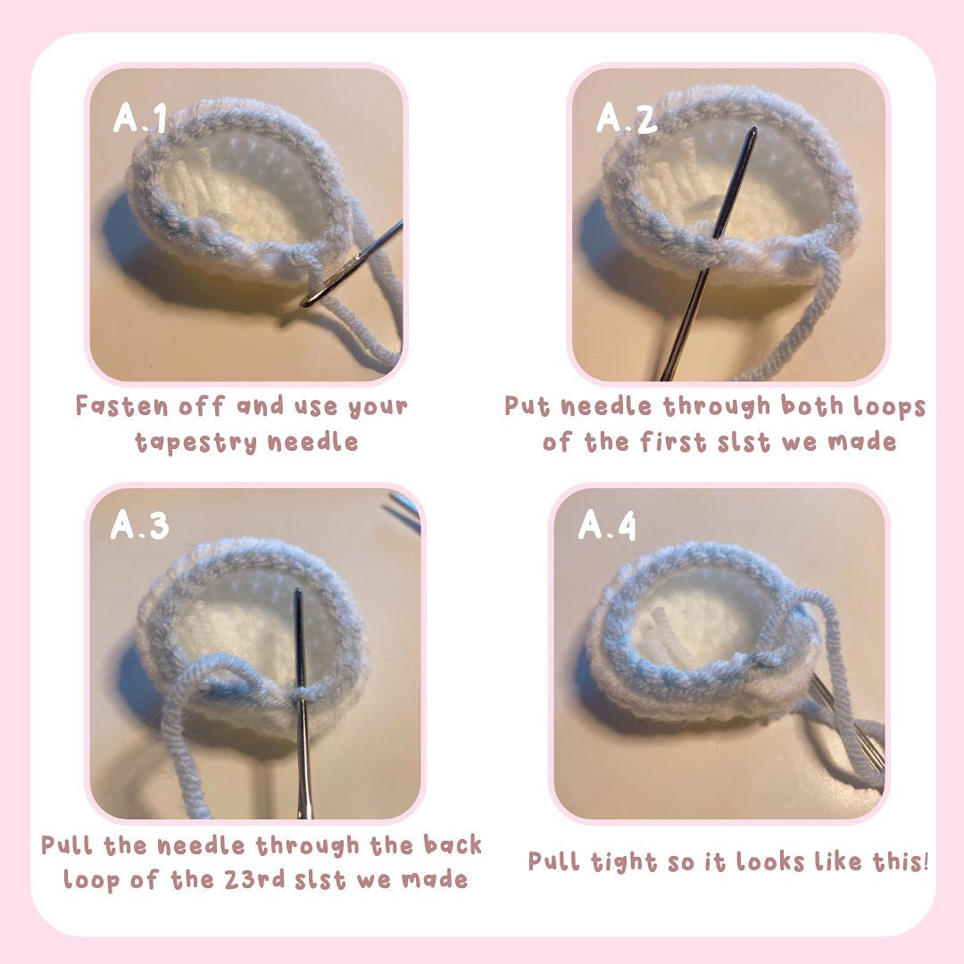 Adorable Bunny Crochet Keychain Free Pattern