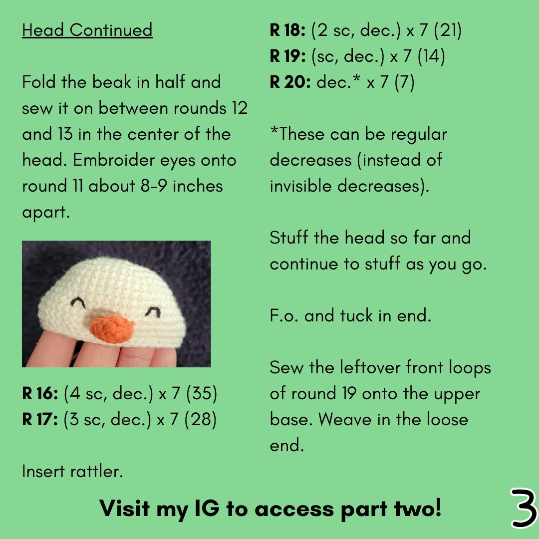 Adorable Chicken Rattle Crochet Pattern Tutorial for Beginners