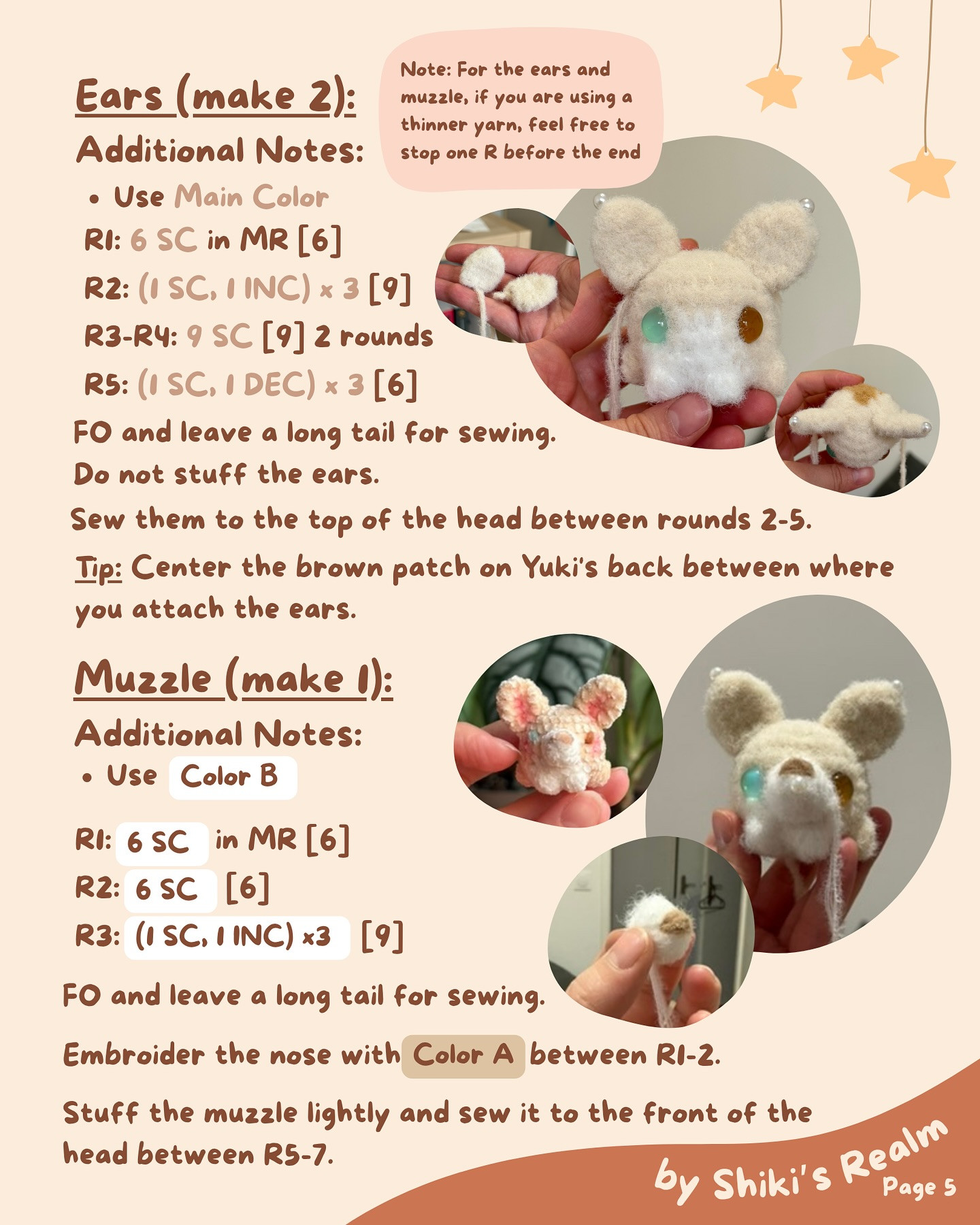 Adorable Chunky Yuki Crochet Pattern for Beginners