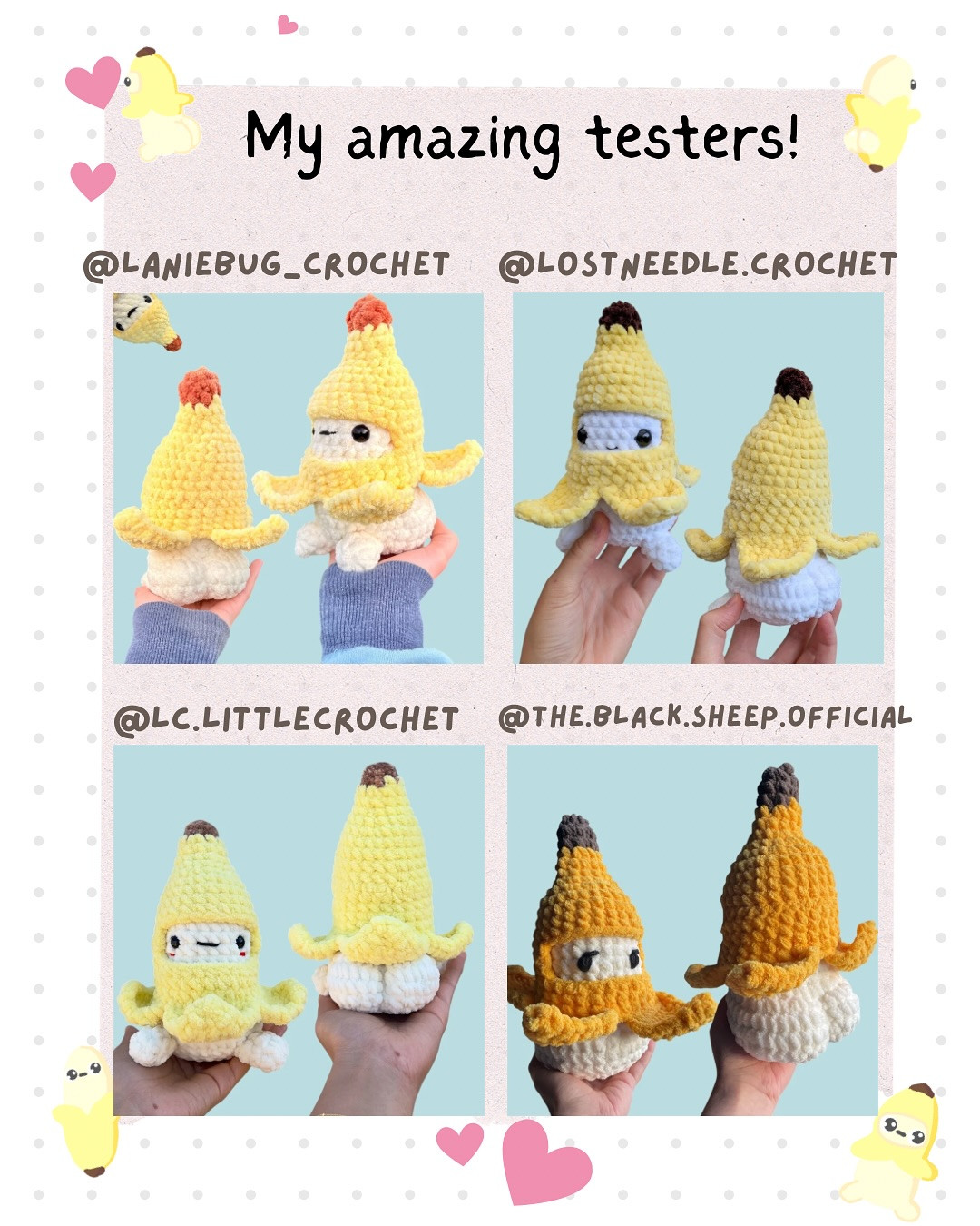 Adorable Crochet Banana Plush Pattern for Beginners